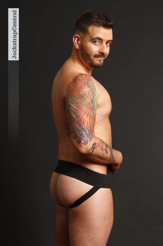 Jockstrap Central model Matty