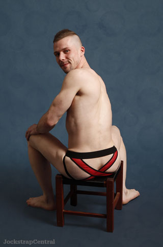 Jockstrap Central model Ryan Russell