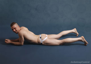 Jockstrap Central model Ryan Russell