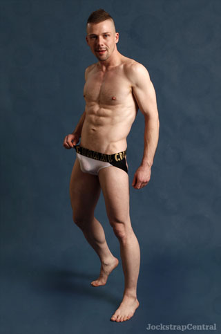 Jockstrap Central model Ryan Russell