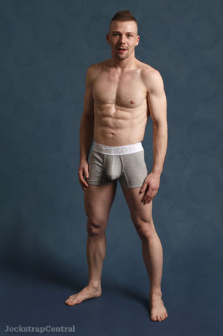 Jockstrap Central model Ryan Russell