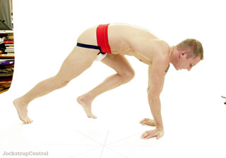 Jockstrap Central model Tommy D