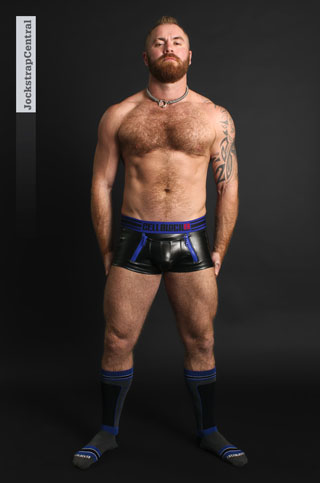 Jockstrap Central model Zack Acland